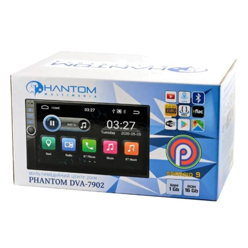 Phantom DVA-7902: Дисплей 7 (1024х600) сенсорний