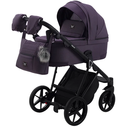 Коляска 2 в 1 Adamex Gallo Thermo GA-8 plum perfect фото 12
