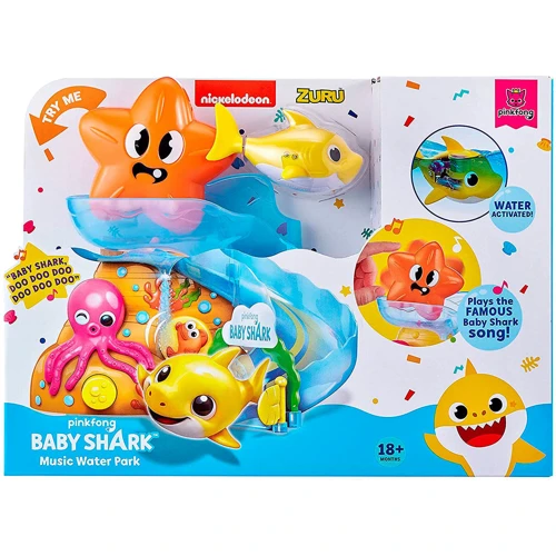 Интерактивный игровой набор для ванны Robo Alive серии Junior - Baby Shark (25291) фото 7