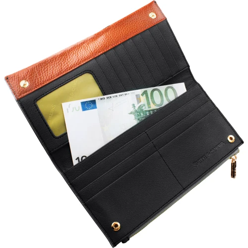 Женский кошелек Smith&Canova черный (FUL-26801-black-tan): Тип Кошельки