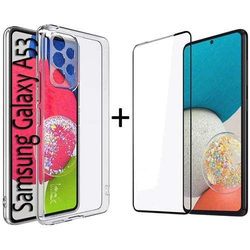 Чохол для телефона Набір BeCover TPU Case + Tempered Glass для Samsung A536 Galaxy A53 5G