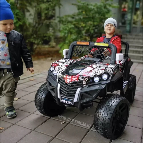 Электромобиль Kidsauto Багги 1199 4WD красный: Максимальная скорость, км/ч 7