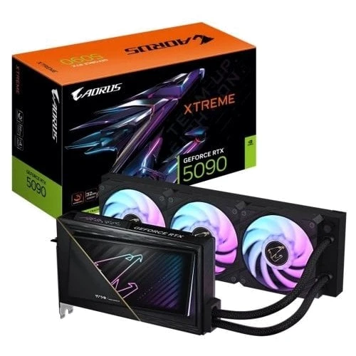 

Gigabyte Aorus GeForce Rtx 5090 Xtreme Waterforce 32G (GV-N5090AORUSX W-32GD)