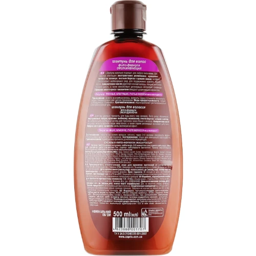 Family doctor Шампунь Фито-формула омолаживающий 500 ml: Назначение Очищение