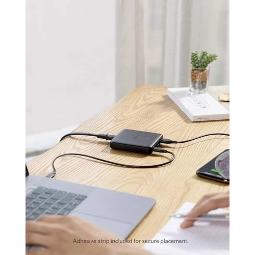 Зарядное устройство ANKER Wall Charger 3xUSB+USB-C PowerPort Atom III Slim 4 PowerIQ3.0 65W Black (A2045G11): Особенности Быстрая зарядка, USB-C