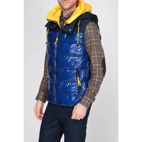 Жилет CMP Man Vest Fix Hood Cobalto 30K2807-N928 48 синій утеплений: Вид Жилети