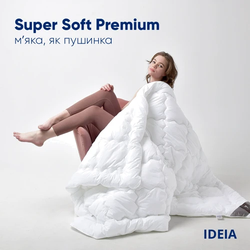Одеяло IDEIA Super Soft Premium летнее 220х200 см (8-11881) фото 6