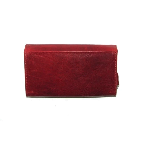 Женский кошелек Rovicky красный (N22-VIT-0171 RED): Материал Натуральная кожа