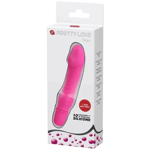Вибратор Pretty Love Stev Vibrator Pink