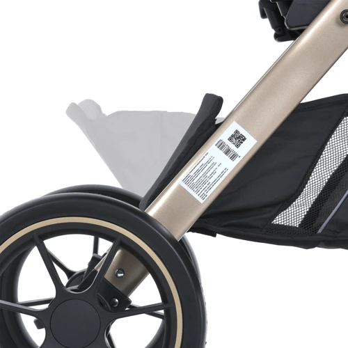 Прогулочная коляска El Camino Dynamic Pro Special Beige (ME 1053G-2 Special Beige) фото 15