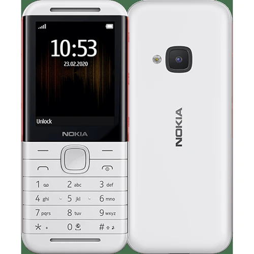 Мобільний телефон Nokia 5310 2020 Dual White/Red (UA UCRF)