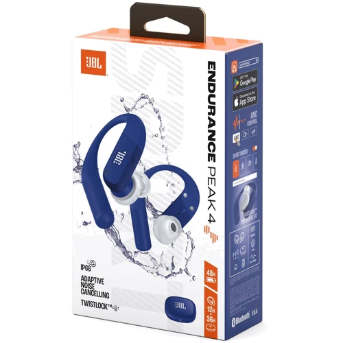 Наушники JBL Endurance Peak 4 Blue (JBLENDUPEAK4BLU) UA