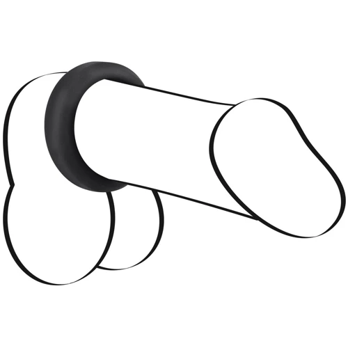 Кільце ерекційне Black Velvets Cock Ring 3.8 см