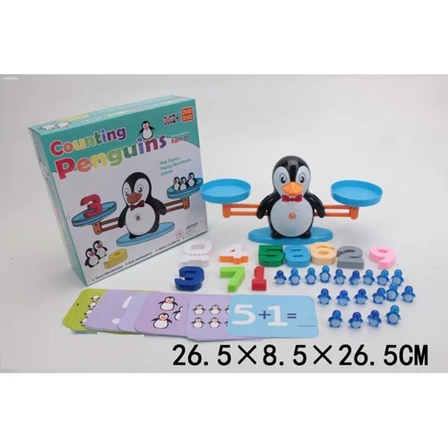 Гра-балансир дитяча математична Збережи баланс Пінгвін (DD1808-8)