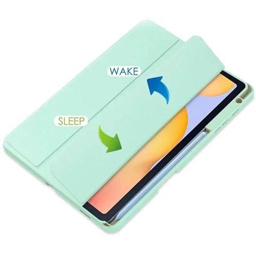Аксесуар для планшетних ПК BeCover Case Book Soft Edge з Pencil Mount Green для Samsung Galaxy Tab S6 Lite 2024 P620/P625/P627 (710842)