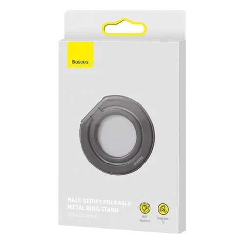 Держатель Кольцо Baseus Halo Series Gray (SUCH000013) фото 6
