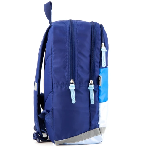 Рюкзак GoPack Сity 158-1 синій go20-158m-1: Корпус рюкзака м'який