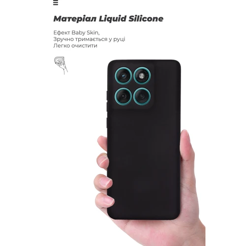 Чехол для телефонов ArmorStandart ICON Case Camera cover Black for Motorola Edge 60 Fusion 5G (ARM85382)