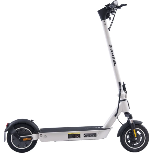 Електросамокат Zwheel ZFox Max Artic White: Особливості С большим запасом хода, С рулем