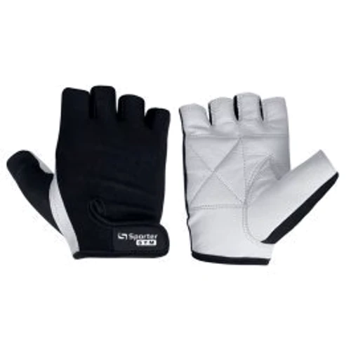 Рукавичка для фітнесу Sporter Women (MFG-208.4 B) - White / Black - L
