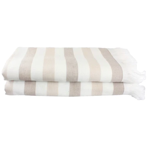 Рушник HOBBY STRIPE Peshtemal бежевий 70х140 см (315709)