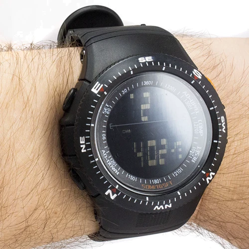 Наручний годинник Skmei 0989 Black: Функції Секундомір, Будильник, підсвічування, Дата, День тижня
