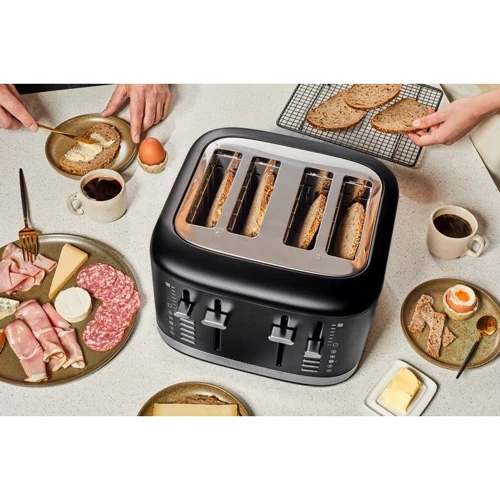 Тостер KitchenAid 5KMT4109EBM: Съемный поддон для сбора крошек есть