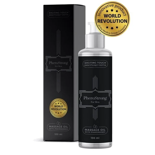 Массажное масло с феромонами PheroStrong for Men, 100 мл: Тип Масло