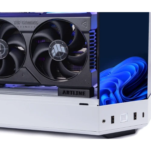 Персональный компьютер (ПК) ARTLINE Gaming Y60WHITE Windows 11 Home (Y60WHITEv32Win): Процессор Intel (8p+16e)-Core i9-14900KF 3.2-6.0GHz