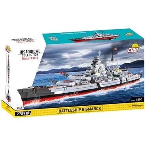 Конструктор Cobi Линкор Бисмарк 2789 деталей (COBI-4841)