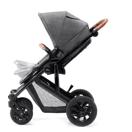 Универсальная коляска 3 в 1 Kinderkraft Prime Gray (KKWPRIMGRY0300): Ширина шасси 59 см