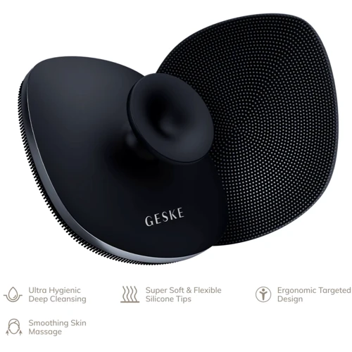 Щітка для тіла GESKE Body Brush 4в1 black фото 5