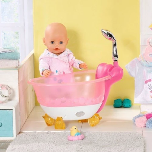 Автоматична ванна для ляльки Baby Born S2 - Забавне купання (світло, звук) фото 5