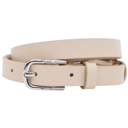 Жіночий ремінь Borsa Leather бежевий (100v1genw56-h.beige)