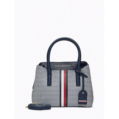 Женская сумка тоут Tommy Hilfiger синяя (883849537452)