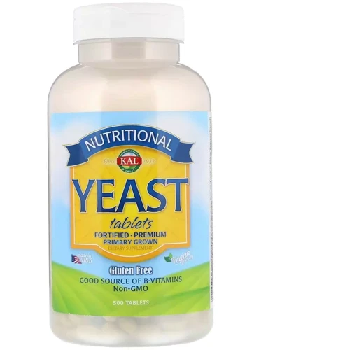 KAL Nutritional Yeast Харчові дріжджі 500 таблеток