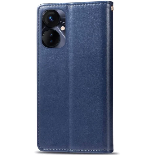 Чехол для телефонов Mobile Case GETMAN Gallant Blue for TECNO Spark 9 Pro (KH7n): Материал искусcтвенная кожа и термополиуретан