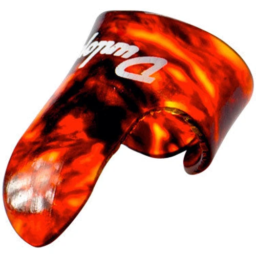 Медіатор Набор медиаторов DUNLOP 9010R SHELL PLASTIC FINGERPICK MEDIUM (12 шт.): Форма медіатора Standard