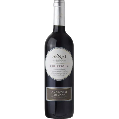 Вино Sensi Collezione Sangiovese, Toscana IGT, красное сухое, 0.75л 13% (BDA1VN-VSE075-010)