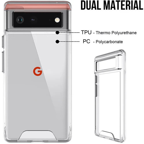 Аксесуар для смартфона TPU Case Space Transparent for Google Pixel 6 Pro: Сумісність Google Pixel 6 Pro