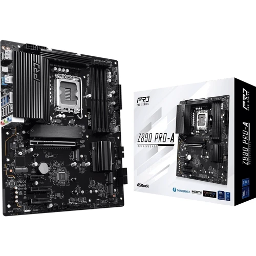 ASRock Z890 Pro-A: Оперативная память 4xDDR5 8666 МГц, до 256 ГБ