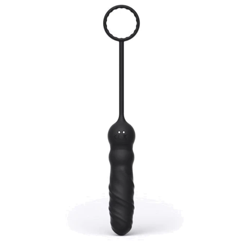 Анальный вибратор Dorcel Deep Seeker с эрекционным кольцом