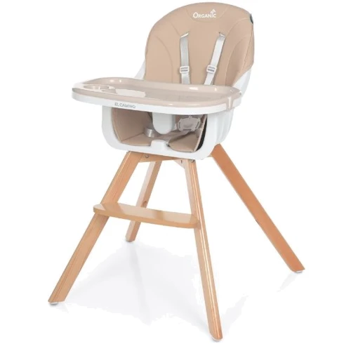 Стільчик для годування El Camino ME 1050 organic v.2 (pink)
