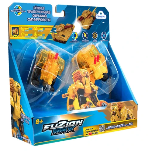 Игровой набор танков-трансформеров FUZION MAX - Джад-Бал-Джа (54007): Вид Персонажи фильмов, Машинки-трансформеры