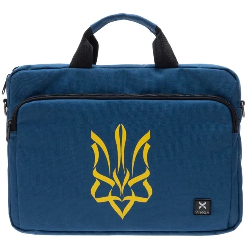 Сумка для ноутбуков Vinga 15.6" Blue (NB1530TYBL): Материал полиэстер