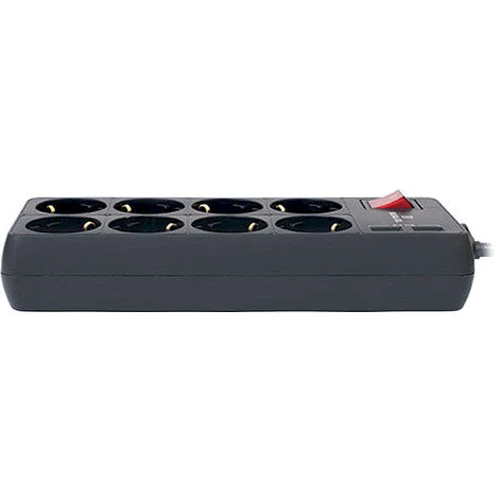 Сетевой фильтр REAL-EL REAL-EL RS-8 PROTECT USB 3m black (EL122300020): Количество розеток, шт 8