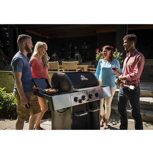 Гриль Broil King Crown 440BLK (982163): Материал Чугун, Нержавеющая сталь, Алюминий