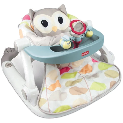 Стульчик-ходунки WinFun Sit to walk Activity center Owl (805001-NI) фото 4