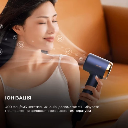 Фен Deerma DEM-CF50W Navy Blue фото 6