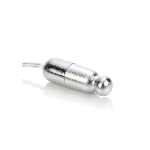 CalExotic Whisper Micro Heated Bullet - миниатюрное виброяйцо, 3x1 см